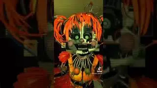 You’ll just keep running! FNAF Scrap Baby cosplay #shorts