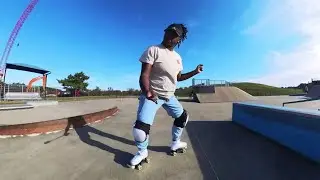Insta360 X3 Roller Skater POV