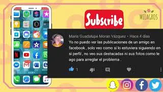 No puedo ver las publicaciones de mi amigo de Facebook 😱📲