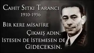 Cahit Sıtkı Tarancı Hayatı ve Eserleri