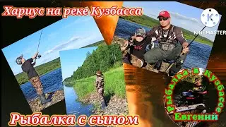 Река Томь, рыбалка на хариуса, природа, тайга, Кузбасс, Салтымаково