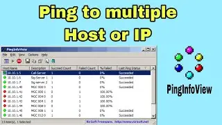 Ping to Multiple Host or IP || Ping Info View || Shohag IT VIllage