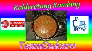 Kalderetang Kambing my version.
