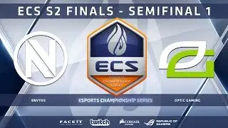 EnVyUs vs Optic - Map 2 - Nuke - Semi Final 1 (ECS Season 2 LAN Finals)