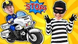 Policeman Catches Bad Guy | Police Officer Song + Best Nursery Rhymes - LookBee!