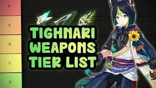 Tighnari Weapons (Bows) Tier List | Genshin Impact 3.0