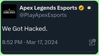 Apex Legends Got Hacked DURING a PRO Event..