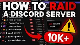 How to CUSTOMISE a DISCORD RAID ( 2026 Working )