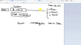 check Availability of USER ID in VB