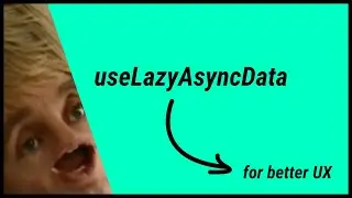 The MAGIC of Nuxt v3 useLazyAsyncData 🚀 (Creating a better app UX).