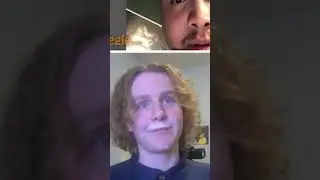 Crackhead scares people on Omegle