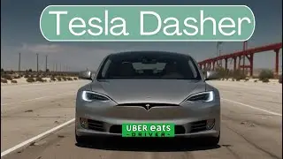 Working 12 HOURS Delivering Food in my Tesla Model Y
