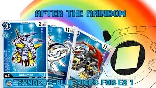 After the Rainbow - The Best Blue Decks for Nationals in a Post EX-1 Format | Digimon Card Game