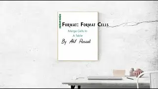 Merge Cells In A Table