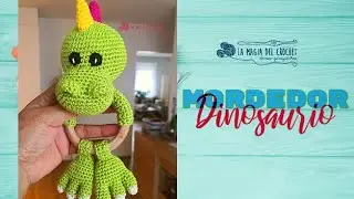 MORDEDOR Dinosaurio en Crochet - La Magia del Crochet - Denice G.