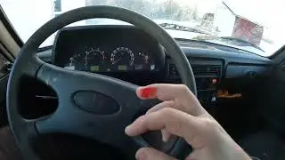 Запуск нивы в -30. Чуть не положил движок!