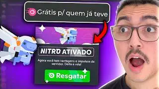 CHEGOU! NITRO EXTRA GRÁTIS na Promoção VERÃO 2024 no Discord!!