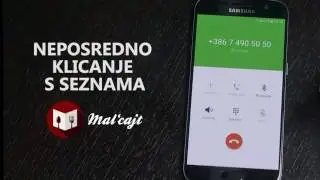 Malcajt - Neposredno klicanje s seznama