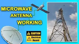 Microwave antenna working principle @emteche3d