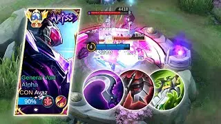 Alpha Lifesteal And Damage Build 2023 ~ Top Global Alpha Game Play ~ MLBB