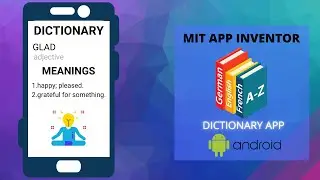 Create Dictionary App in MIT App Inventor || Google Dictionary Extension in MIT App Inventor