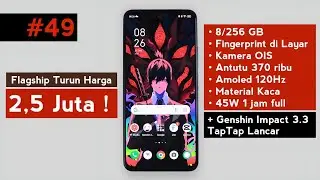 [Unboxing] HP Flagship Turun Harga Jadi 2 Jutaan + Tes Genshin Impact TapTap Medium 45 FPS