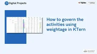 How to govern the activities using weightage in KTern