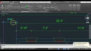 Floor Plan Dimensions in AutoCad