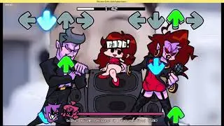 Friday Night Funkin Mod : Super Funky Idol But EveryOne Sings It