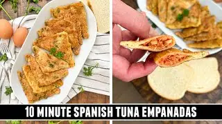 10 Minute Tuna Empanadas | The EASIEST Empanada Recipe EVER