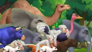 tiger running green screen animal crossing video animal stampede