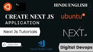 Create Next js App From Scratch | Next js Tutorial Hindi | Digital DevOps