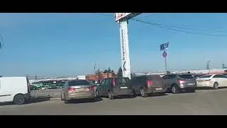 Харьков Салтовка 27 февраля 2024 года. Рынок БАРАБАШОВА из АВТО!!!