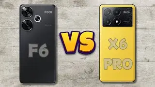 POCO F6 VS POCO X6 PRO | FULL COMPARISON 🔥