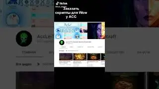 У кого нужно заказывать скрипты для ВОВ 