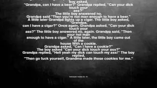 Ok, here is the joke. A five year old boy and his grandfather ...