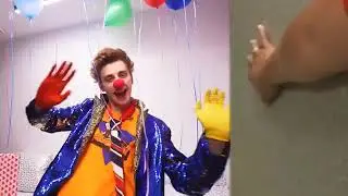 Как снимали А4: Клоун вселился в Влада А4!