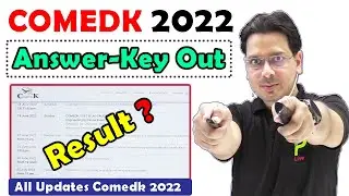 comedk answer key 2022 | comedk 2022 answer key | COMEDK Answer Key Released | All Updates