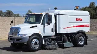 2011 International 4300 Elgin Crosswind Air Street Sweeper For Sale