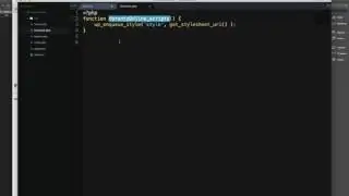 How to Enqueue a Stylesheet in a New WordPress Theme