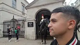 7/08/24 VISITING THE HORSES AND RIDERS ON THE STREET