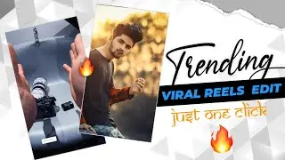 Instagram New Trending Reels Editing | New Capcut Template || Camera Gunshot Video Editing Tutorial