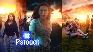 Sunset Background Editing Like Calop in PsTouch | kkzarts