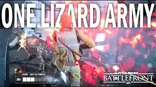 How to play as Bossk! The MOST INSANE Kamino match! Battlefront 2