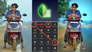 snapseed photo editing/Blur+colour grading...