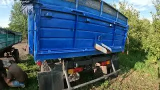 Відкривний задній борт на причеп Зіл та НОВЕ придбання 2ПТС4