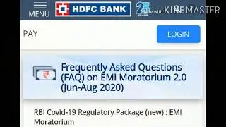 HDFC Moratorium ✓ June, July & August 2020 ✓ Details ✓ How to Apply