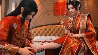 [BTTH] Medusa and xiao yan marrige (cailin) xiaoxiao happy moment 😘| battle though the heaven 