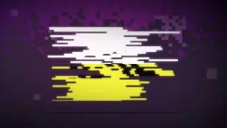 Pixel Cube logo animation