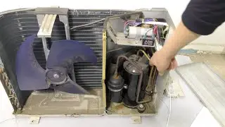 Step-by-step instructions for installing a winter kit on an air conditioner! A refrigerator compa...